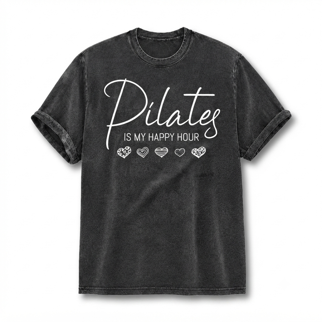 Pilates Is My Happy Hours2 T-Shirt
