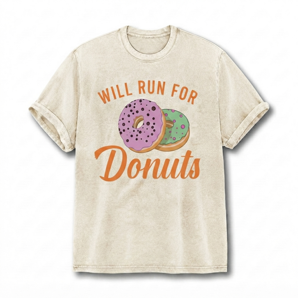 Will Run For Donuts T-Shirt